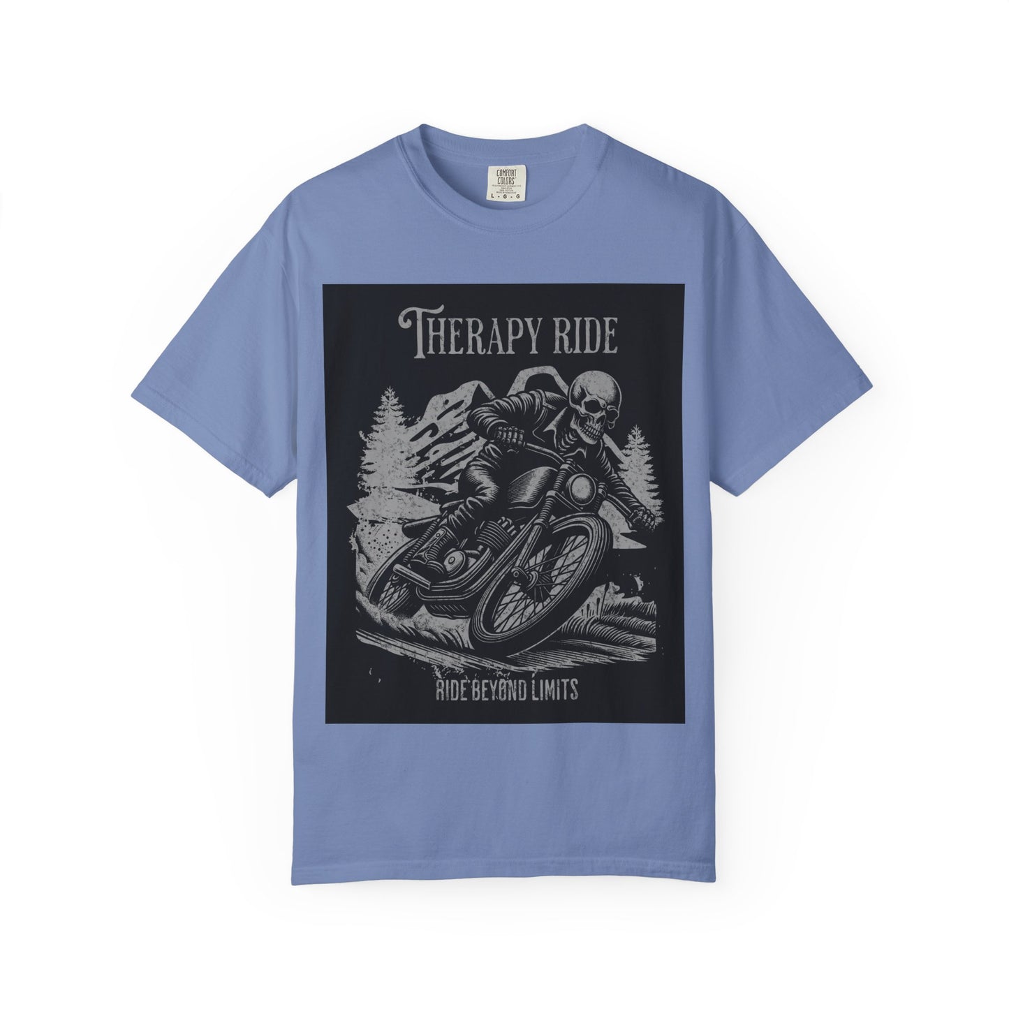 Unisex  T-shirt therapy ride beyond limits