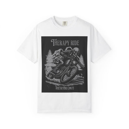Unisex  T-shirt therapy ride beyond limits