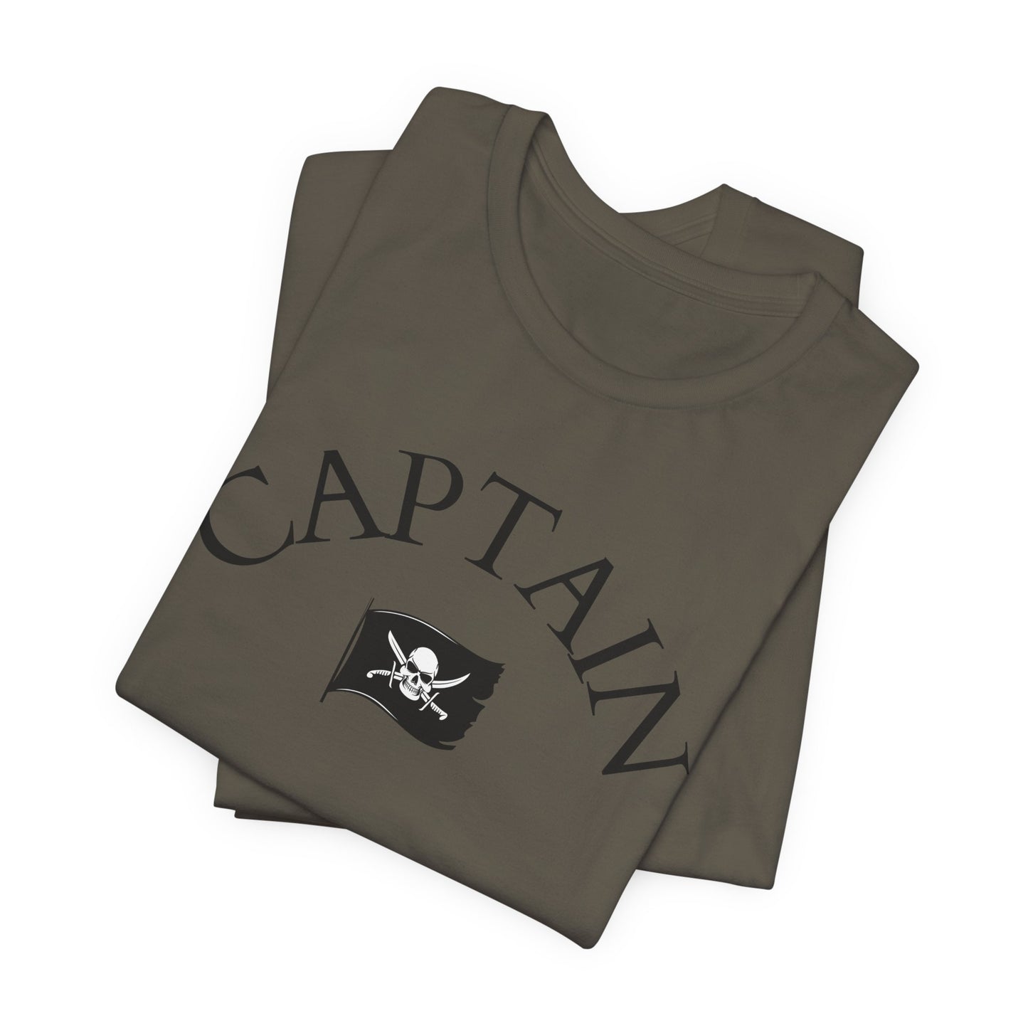 T-Shirt Captain  Nautical Graphic Tee, Sea Lover Shirt, Sailor Theme Top, Unisex Beach Style