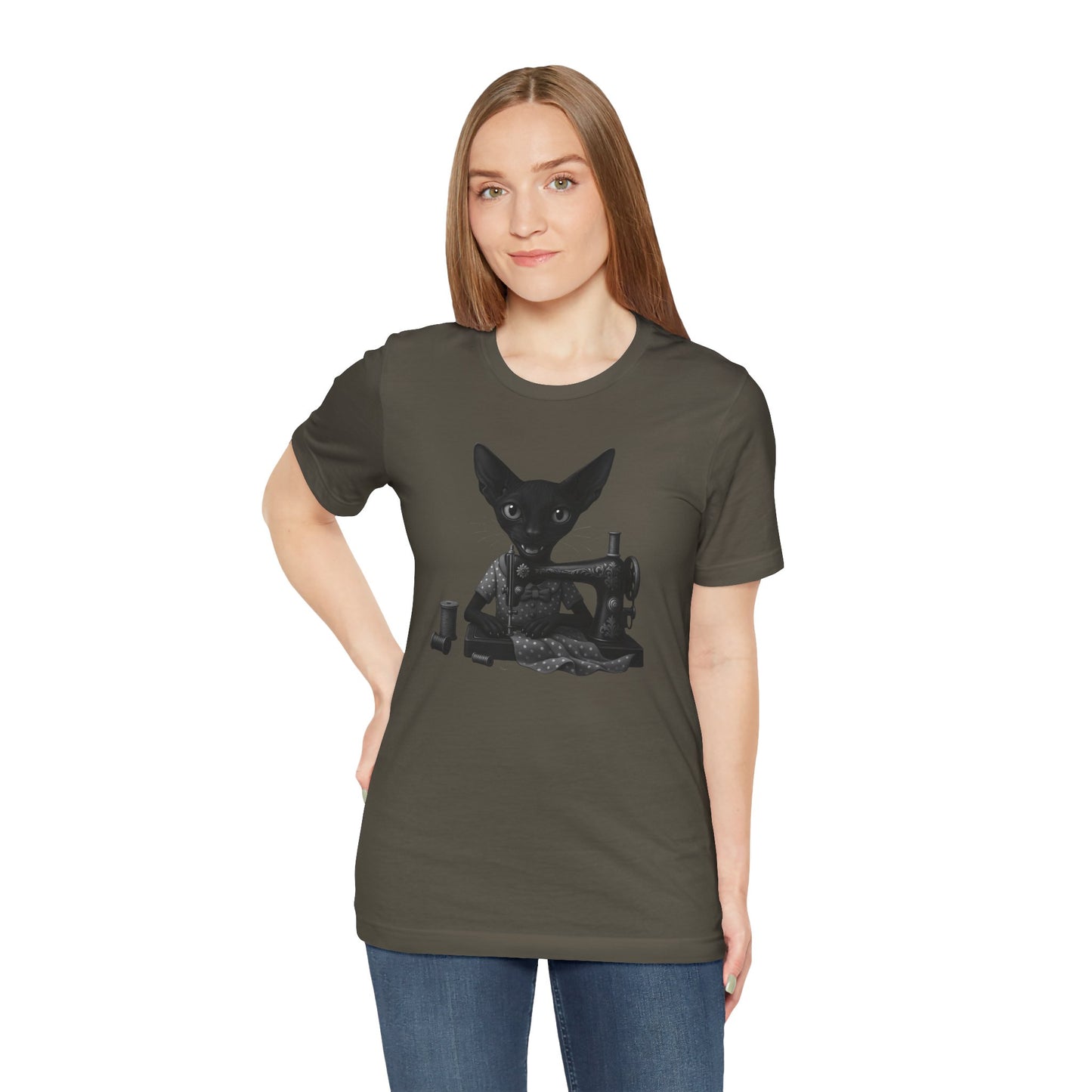 Black Cat Happy Craft Unisex Tee