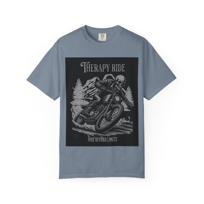 Unisex  T-shirt therapy ride beyond limits