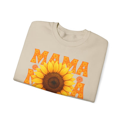 Mama Sweatshirt, Mother's Day Gift, Floral Crewneck Jumper, Gift for Mom, Cute Mom Apparel, Cozy Motherhood Pullover