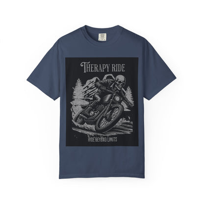Unisex  T-shirt therapy ride beyond limits
