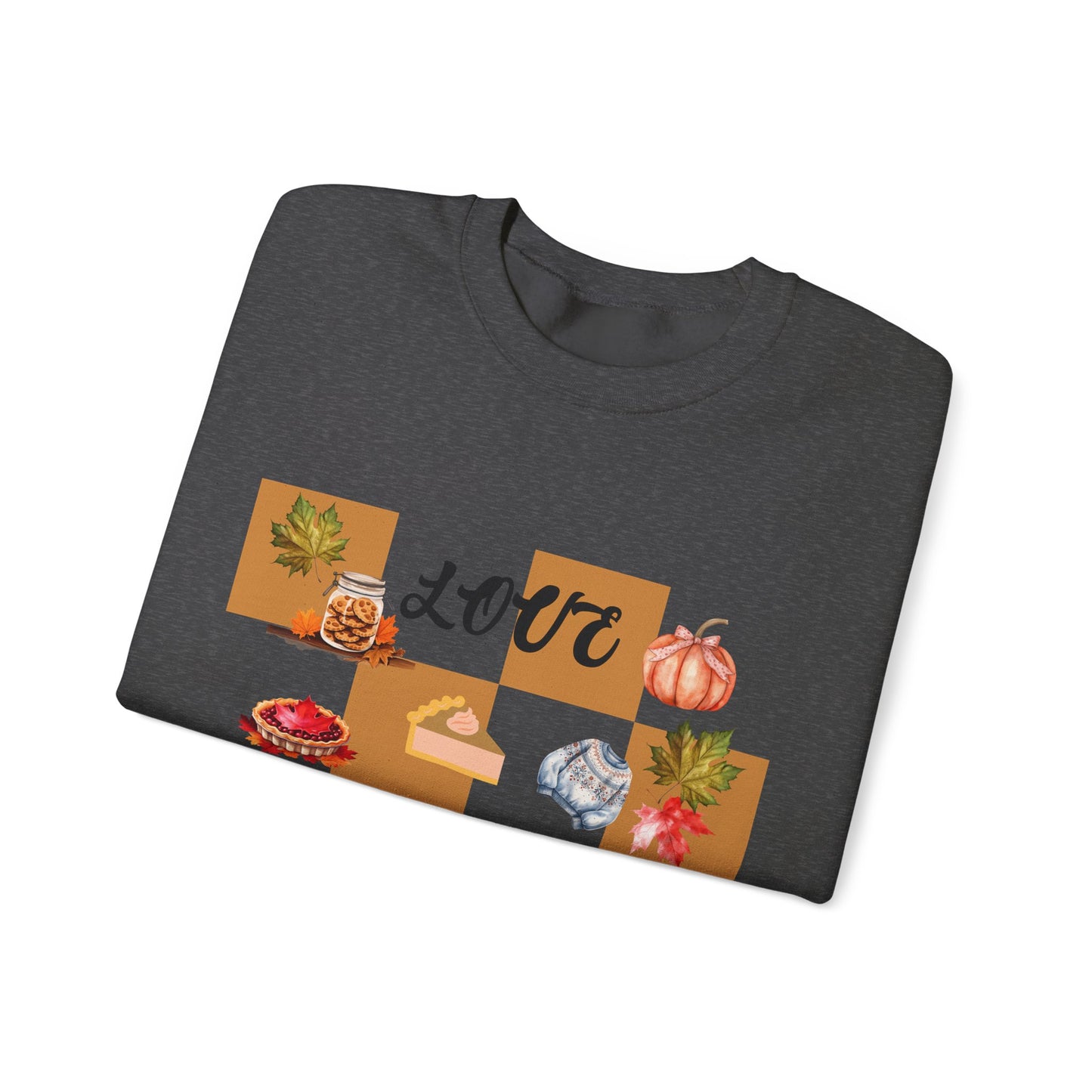 Love Fall Cozy Unisex Sweatshirt - Gildan Heavy Blend™
