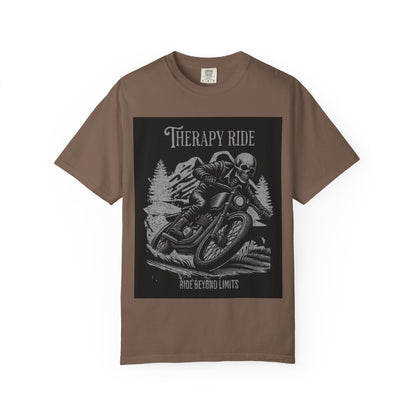 Unisex  T-shirt therapy ride beyond limits