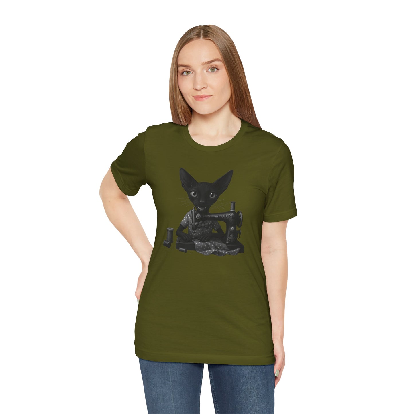 Black Cat Happy Craft Unisex Tee