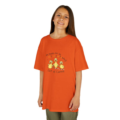Ducks Out of Control Kids Tee