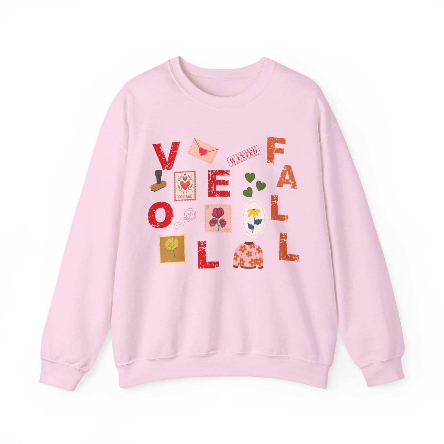 Crewneck Sweatshirt Love Fall - Unisex