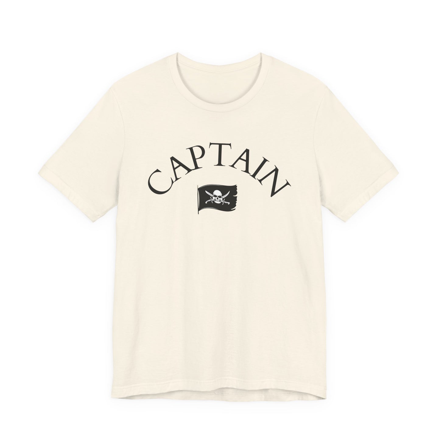 T-Shirt Captain  Nautical Graphic Tee, Sea Lover Shirt, Sailor Theme Top, Unisex Beach Style