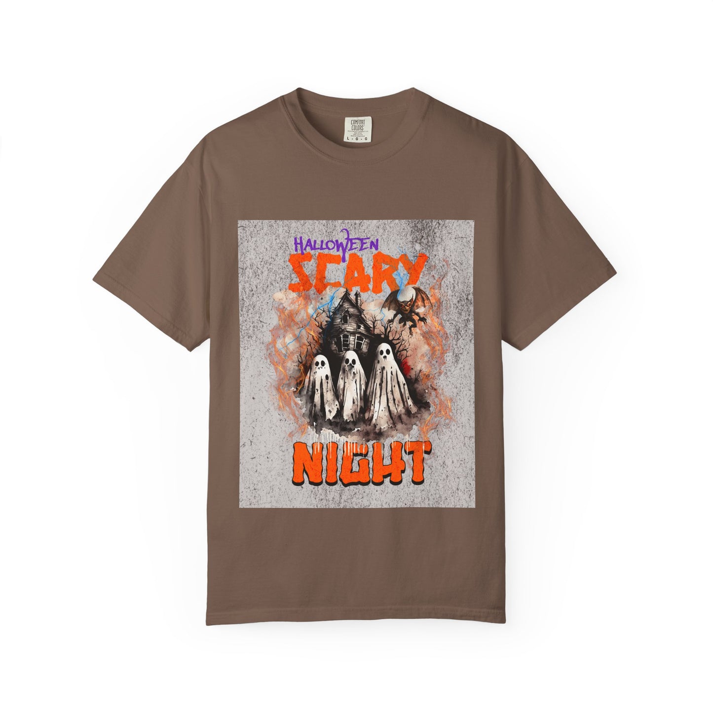 Ghostly Halloween Night Unisex T-shirt