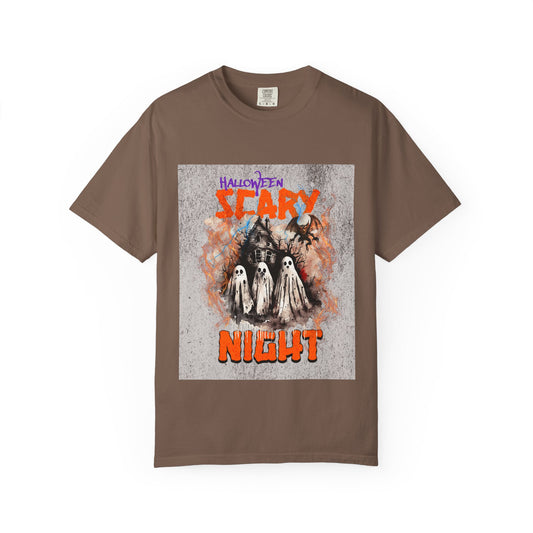 Ghostly Halloween Night Unisex T-shirt