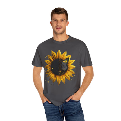 Sunflower Unisex T-shirt, Yellow Flower Tee, Floral Shirt, Botanical Top, Nature Lover Gift