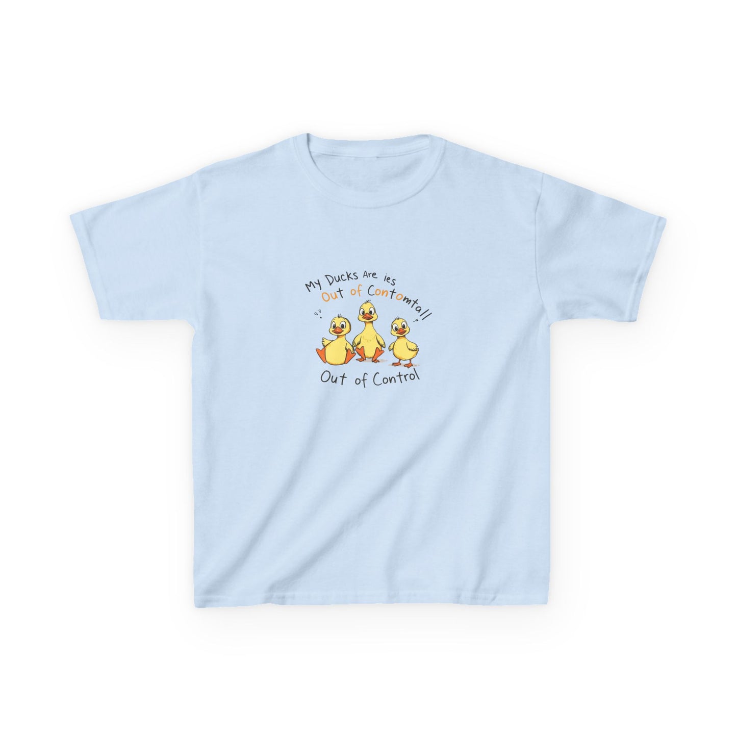 Ducks Out of Control Kids Tee
