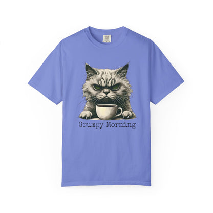 Grumpy Morning Cat Unisex T-shirt