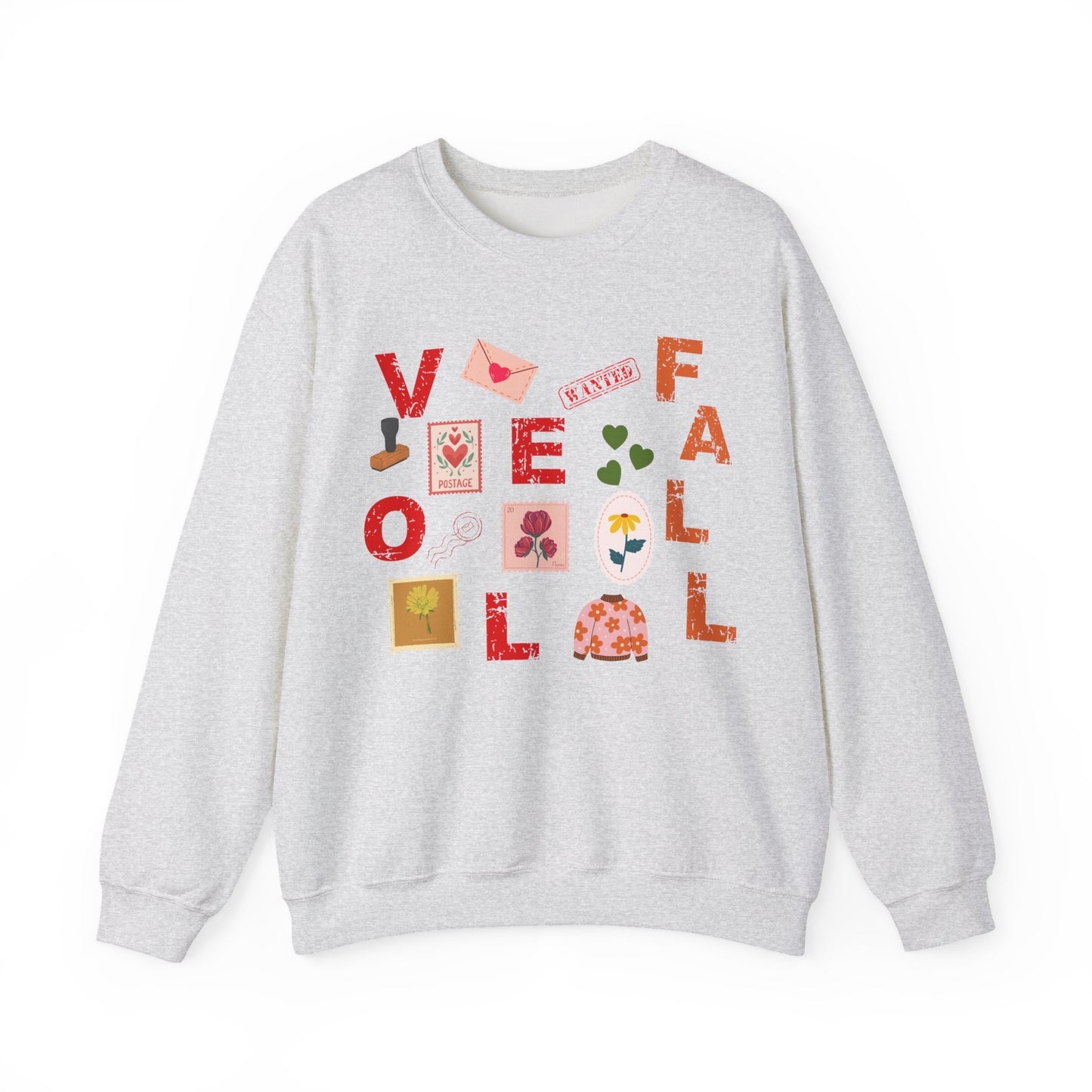Crewneck Sweatshirt Love Fall - Unisex