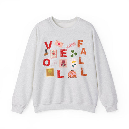 Crewneck Sweatshirt Love Fall - Unisex
