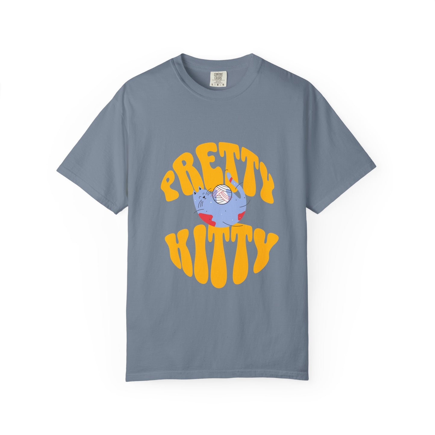 Comfort Colors T-shirt Pretty Kitty Cat