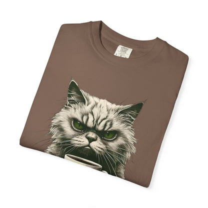 Grumpy Morning Cat Unisex T-shirt