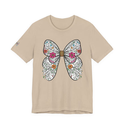 T-Shirt Butterfly , Nature Lover Tee, Spring Graphic Top, Garden Inspired Shirt, Unisex Insect Design