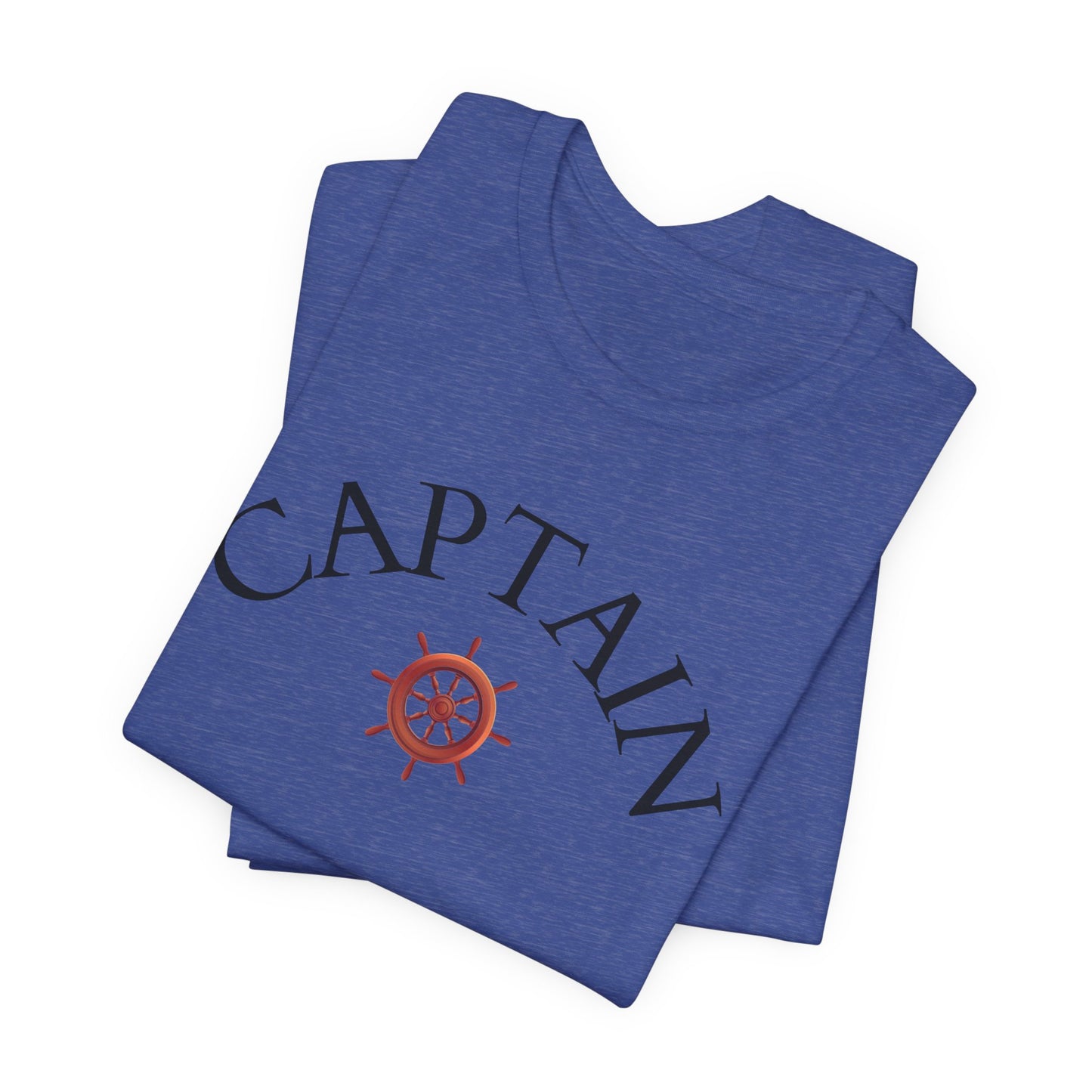 T-Shirt Captain, Nautical Graphic Tee, Sea Lover Shirt, Sailor Theme Top, Unisex Beach Style