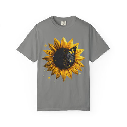 Sunflower Unisex T-shirt, Yellow Flower Tee, Floral Shirt, Botanical Top, Nature Lover Gift