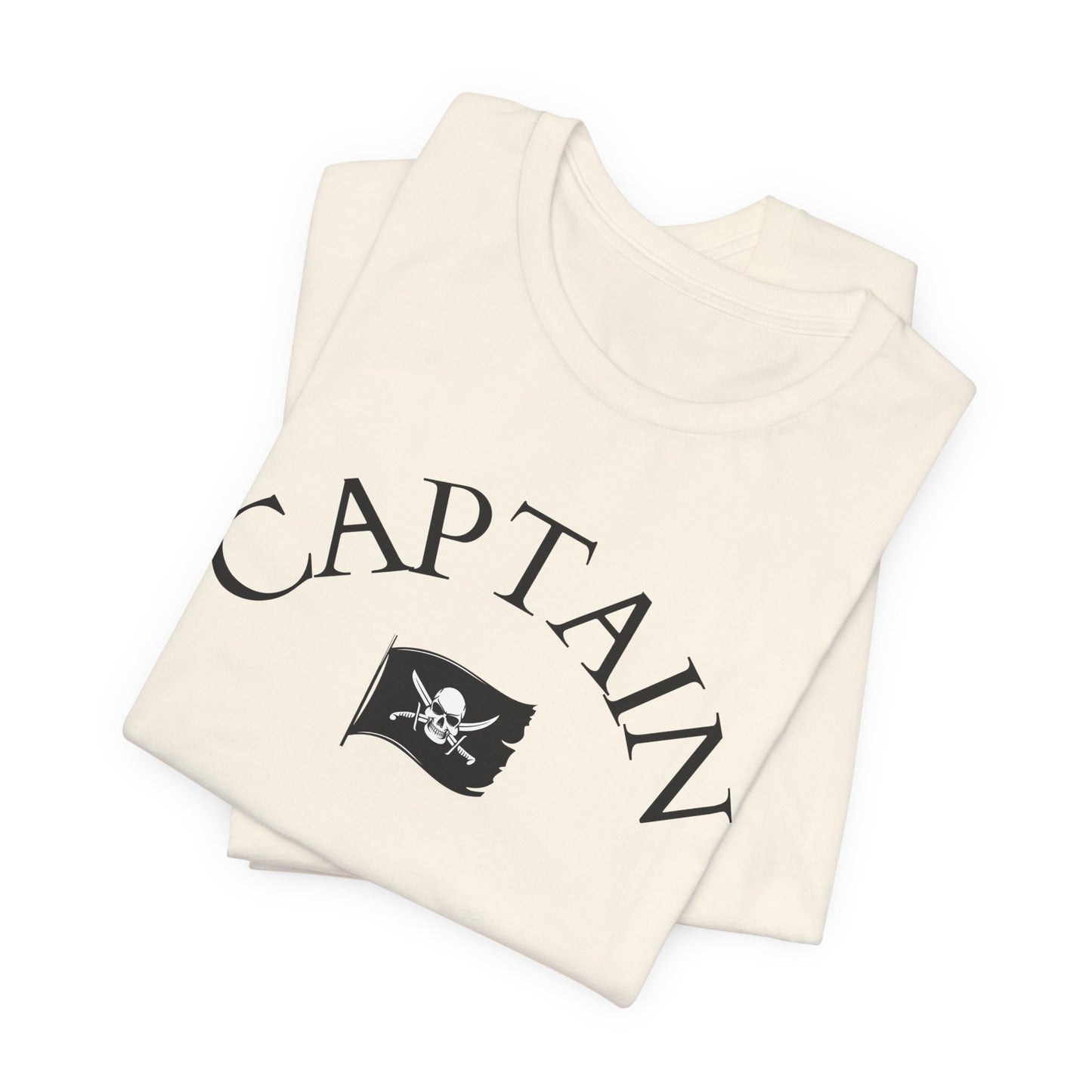 T-Shirt Captain  Nautical Graphic Tee, Sea Lover Shirt, Sailor Theme Top, Unisex Beach Style