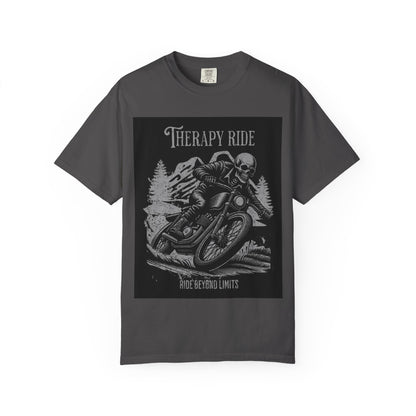 Unisex  T-shirt therapy ride beyond limits
