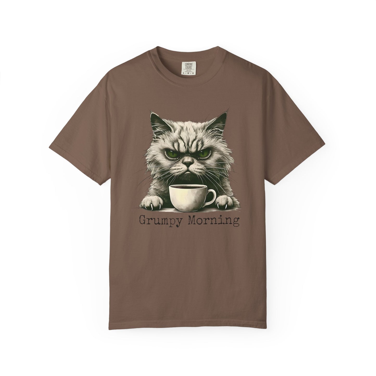 Grumpy Morning Cat Unisex T-shirt