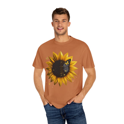 Sunflower Unisex T-shirt, Yellow Flower Tee, Floral Shirt, Botanical Top, Nature Lover Gift