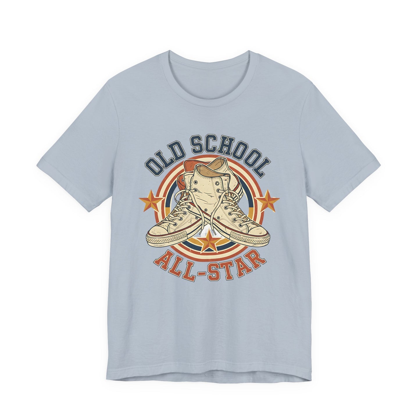 Old School All Star Tee, Retro T-Shirt, Vintage Graphic Tee, 90s Style Shirt, Classic Unisex Top