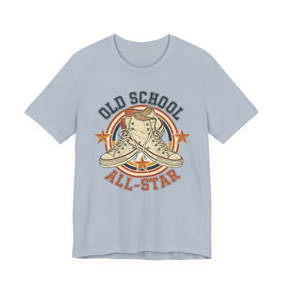 Old School All Star Tee, Retro T-Shirt, Vintage Graphic Tee, 90s Style Shirt, Classic Unisex Top