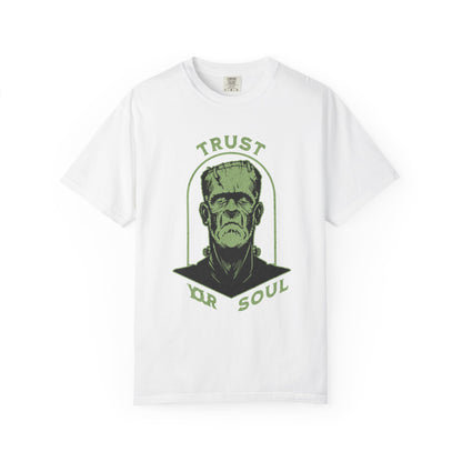 Comfort Colors Frankenstein Trust in Your Soul T-shirt - Halloween Unisex Tee