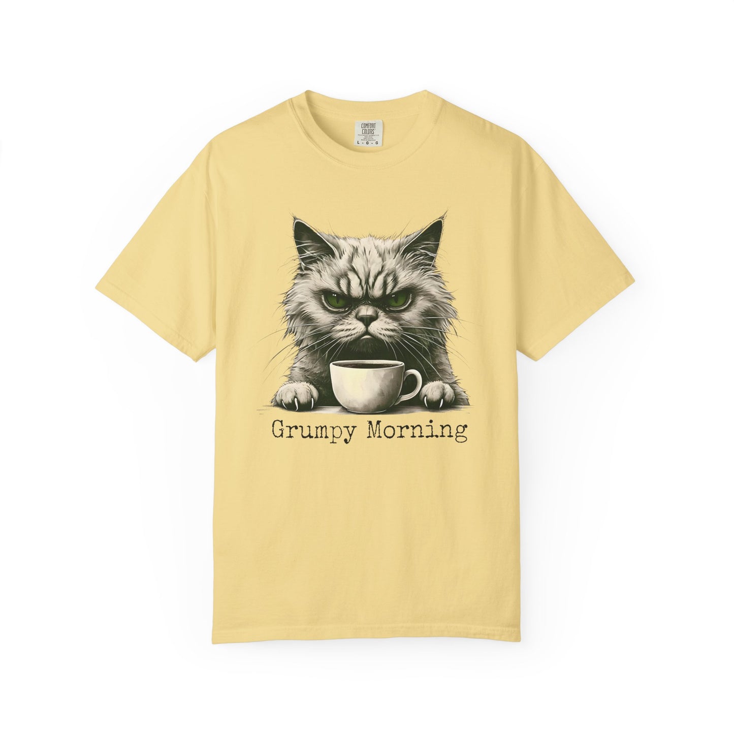 Grumpy Morning Cat Unisex T-shirt