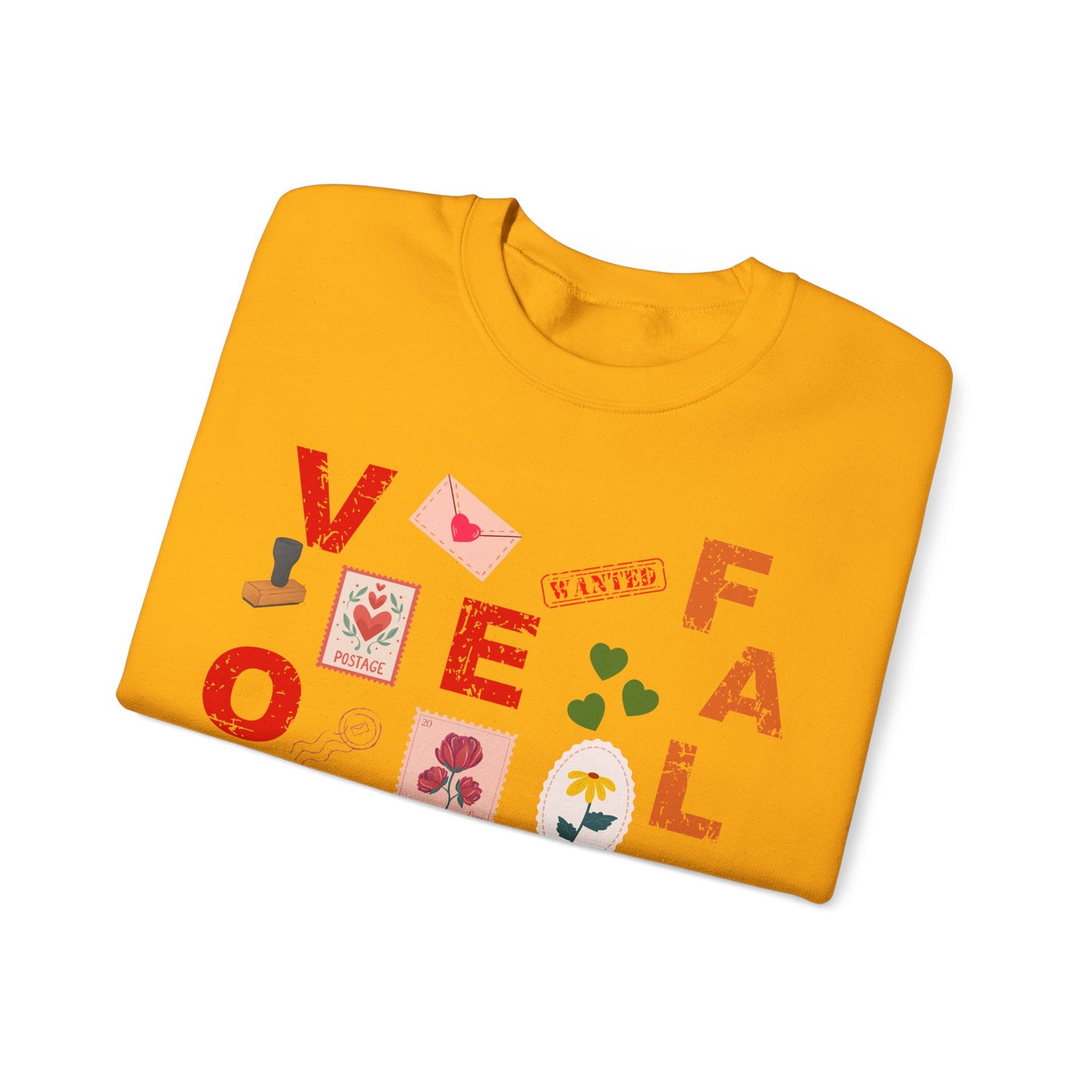 Crewneck Sweatshirt Love Fall - Unisex