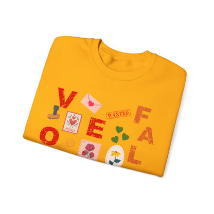 Crewneck Sweatshirt Love Fall - Unisex