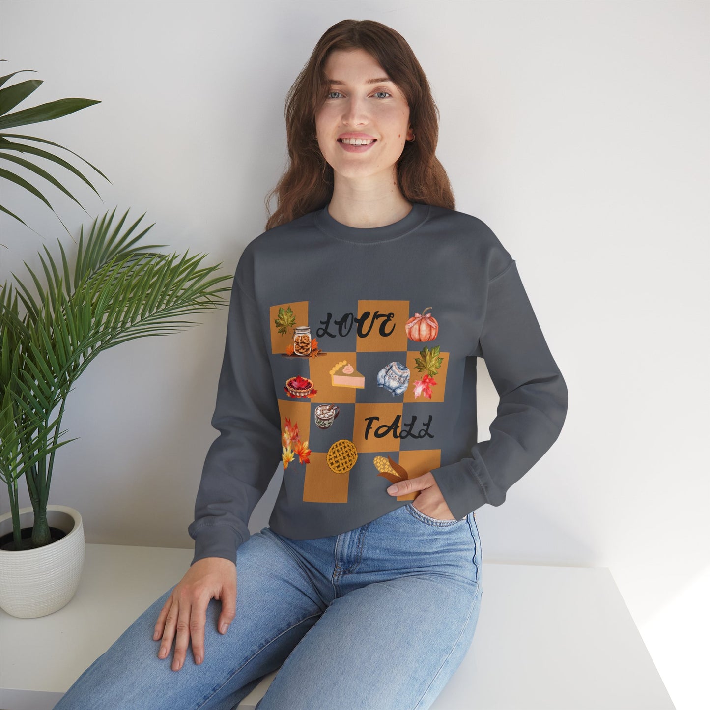 Love Fall Cozy Unisex Sweatshirt - Gildan Heavy Blend™