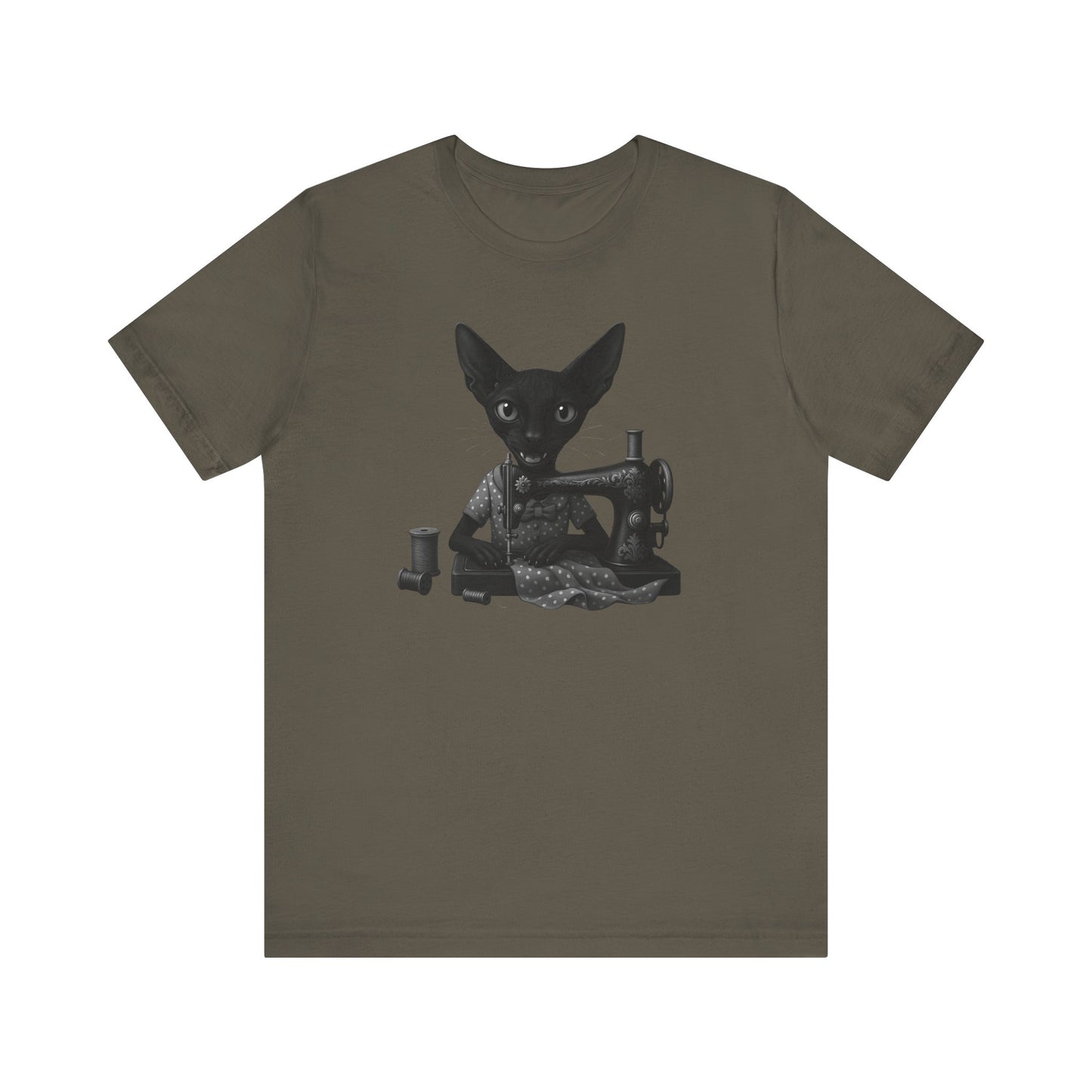 Black Cat Happy Craft Unisex Tee