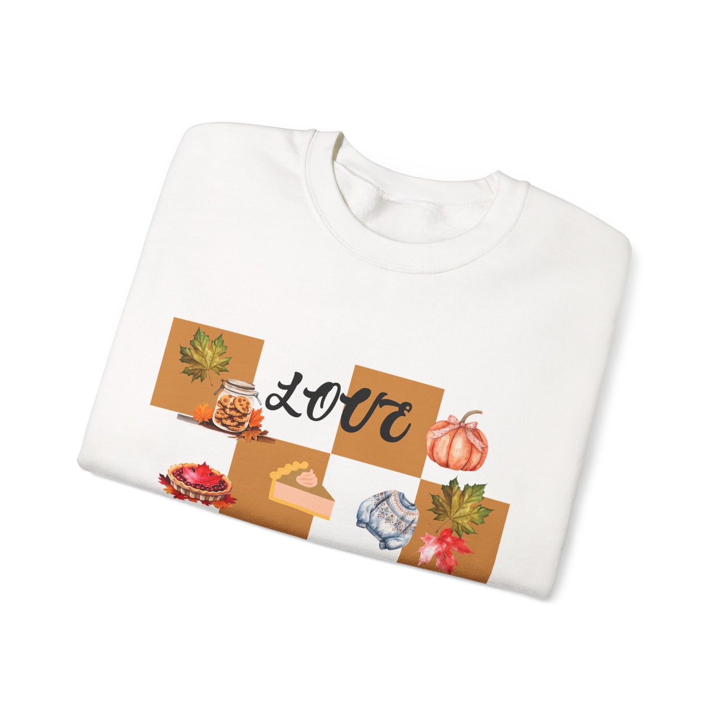 Love Fall Cozy Unisex Sweatshirt - Gildan Heavy Blend™