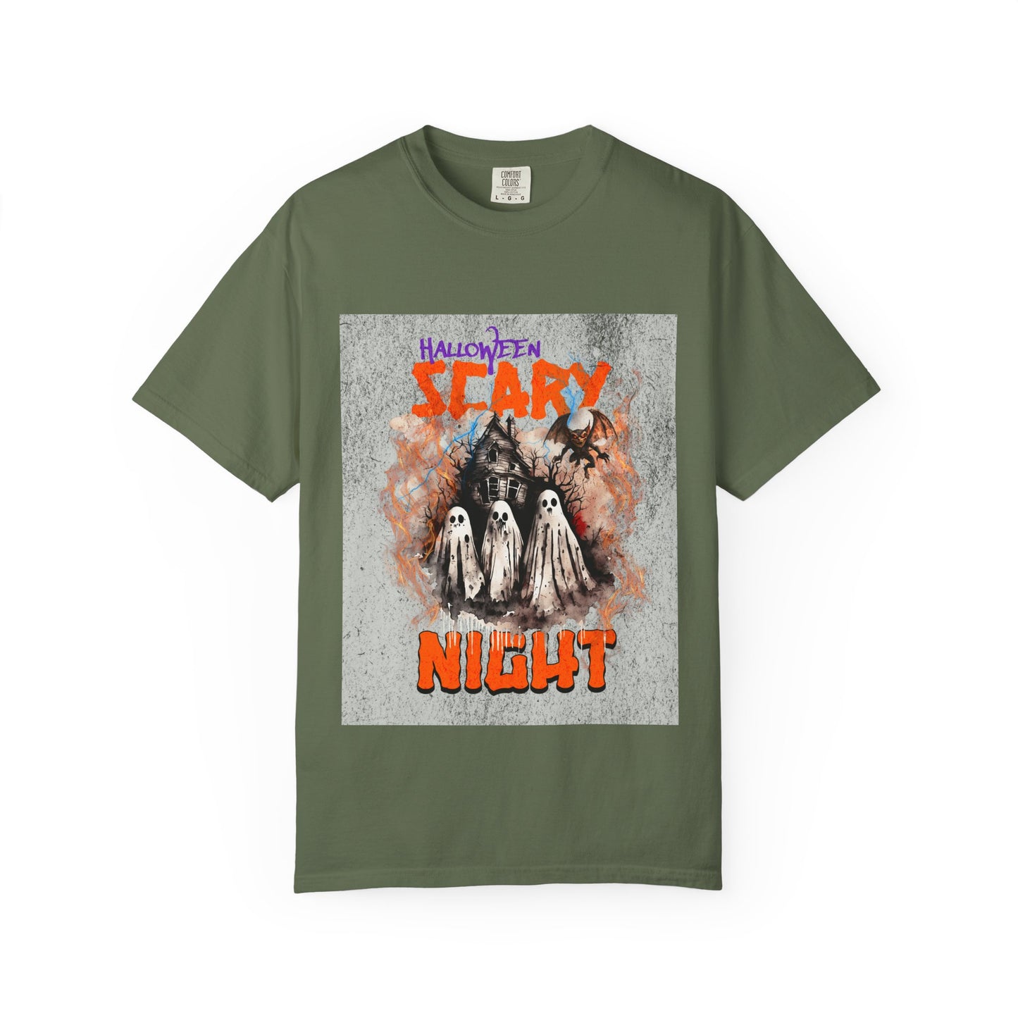 Ghostly Halloween Night Unisex T-shirt