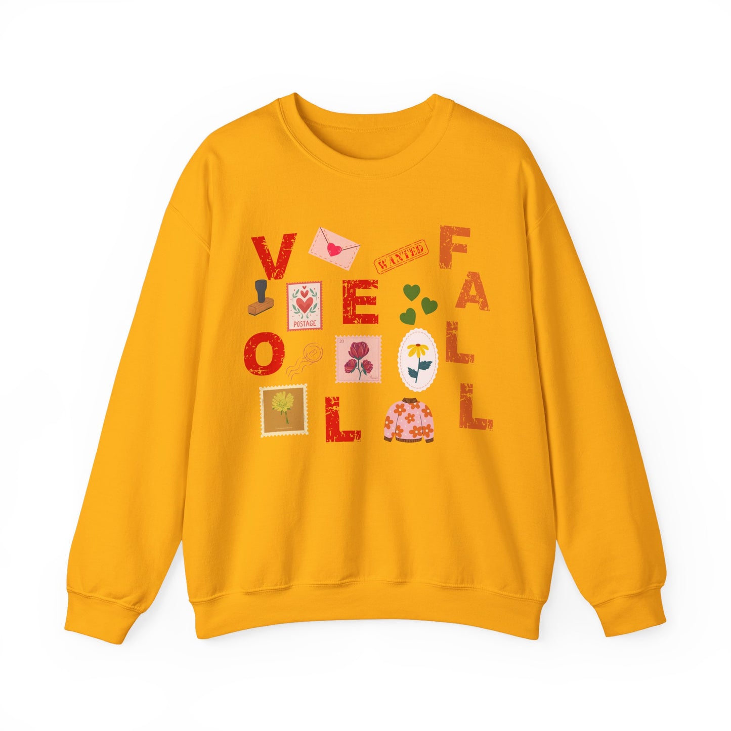 Crewneck Sweatshirt Love Fall - Unisex