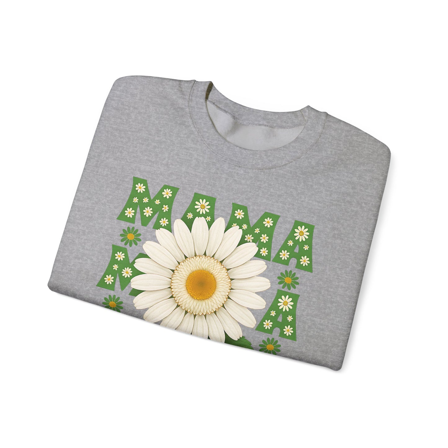 Mama Sweatshirt, Mother's Day Gift, Unisex Crewneck Jumper, Floral Top, Mom Birthday Present, Spring Outerwear,