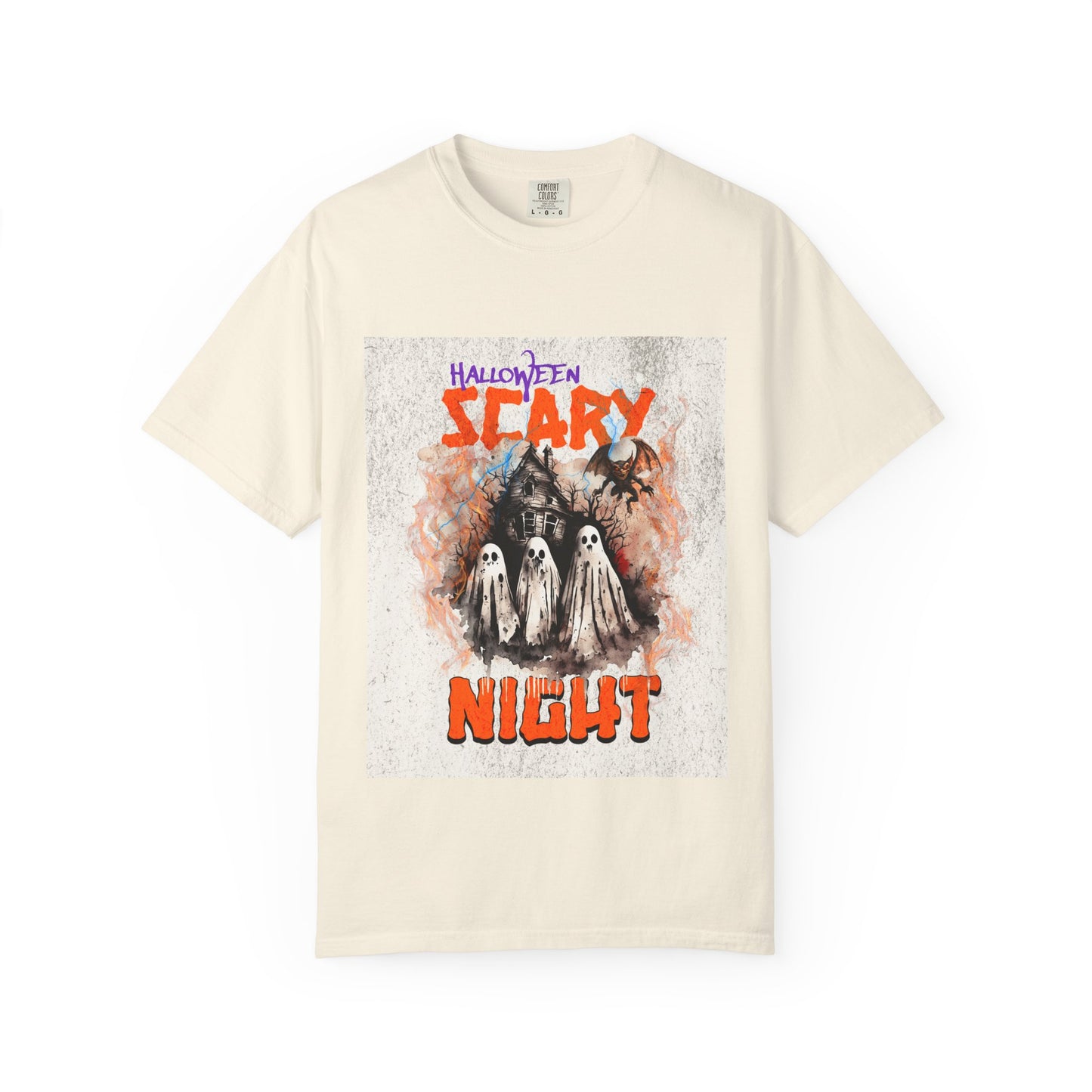 Ghostly Halloween Night Unisex T-shirt
