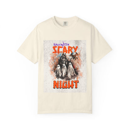 Ghostly Halloween Night Unisex T-shirt