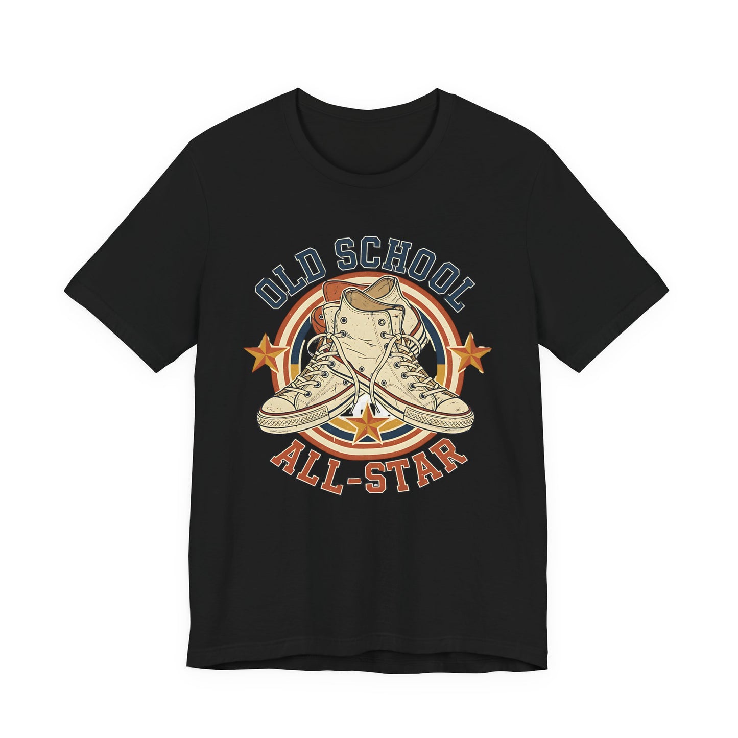 Old School All Star Tee, Retro T-Shirt, Vintage Graphic Tee, 90s Style Shirt, Classic Unisex Top