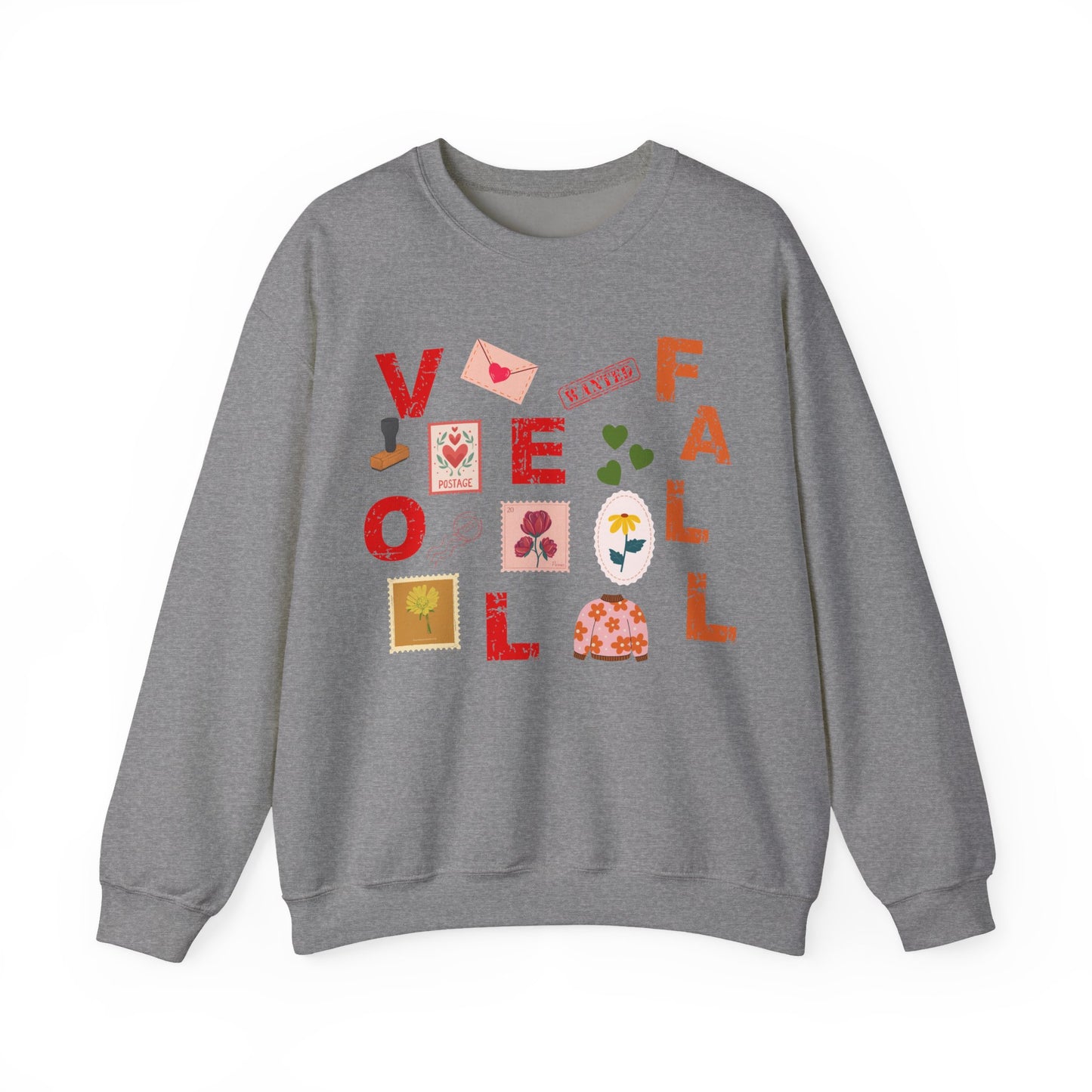 Crewneck Sweatshirt Love Fall - Unisex