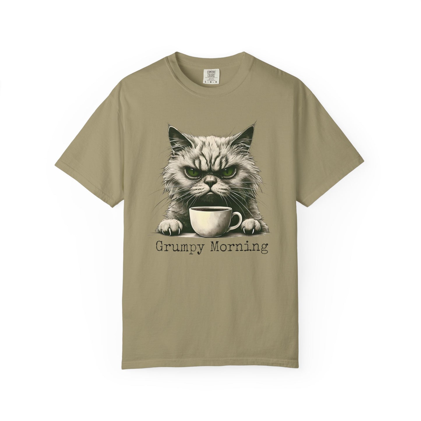 Grumpy Morning Cat Unisex T-shirt