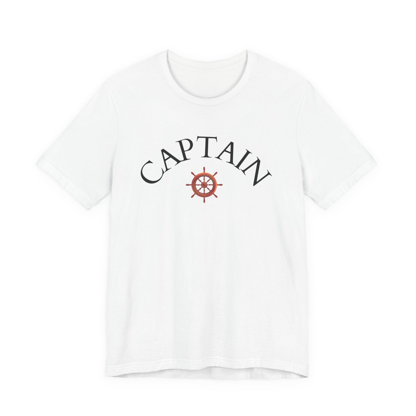 T-Shirt Captain, Nautical Graphic Tee, Sea Lover Shirt, Sailor Theme Top, Unisex Beach Style