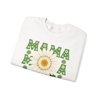 Mama Sweatshirt, Mother's Day Gift, Unisex Crewneck Jumper, Floral Top, Mom Birthday Present, Spring Outerwear,