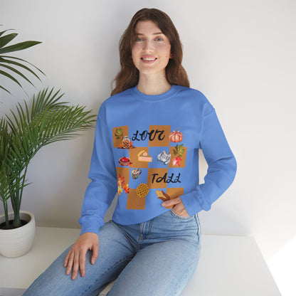 Love Fall Cozy Unisex Sweatshirt - Gildan Heavy Blend™