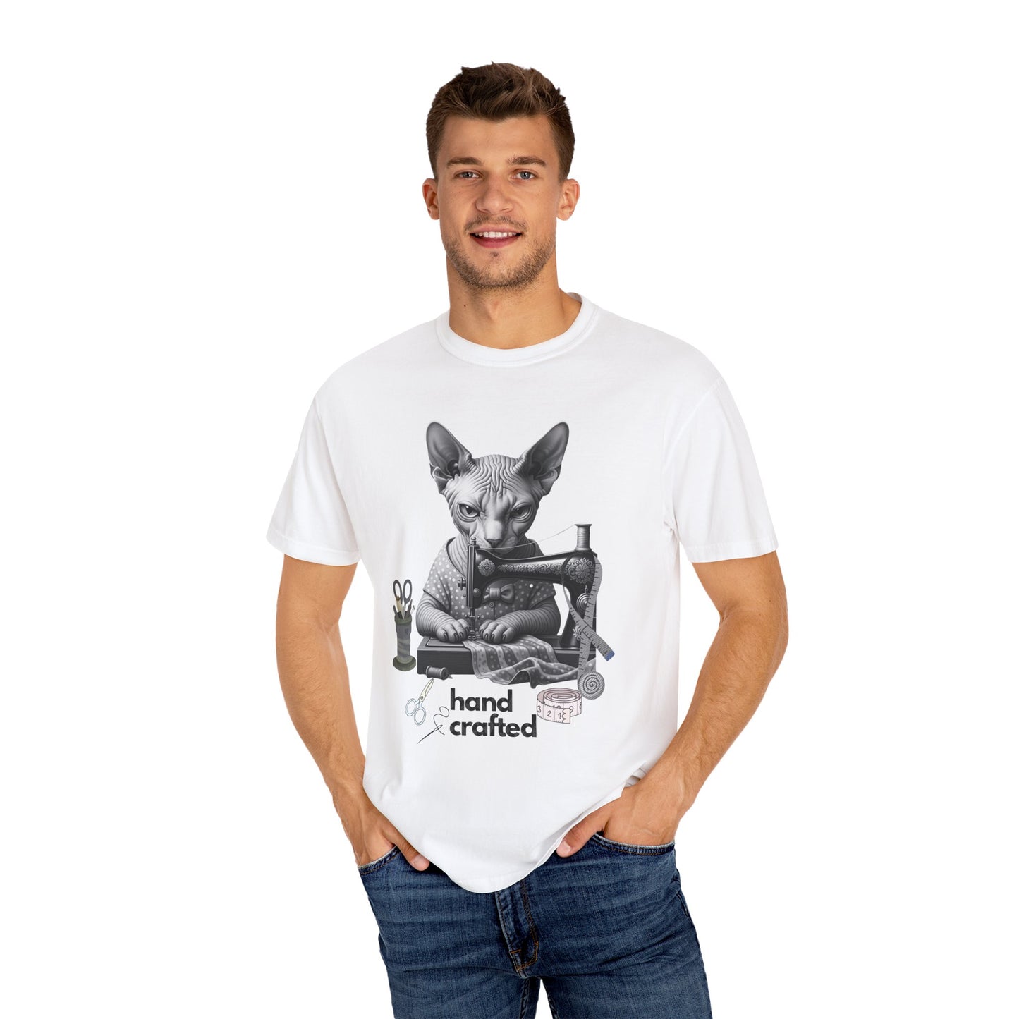 Cat Sewing Unisex T-shirt
